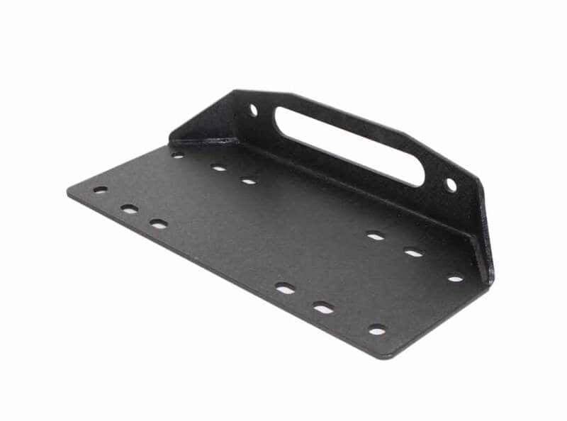 Fishbone Offroad — Fishbone Offroad 07-18 Jeep Wrangler JK Rubicon Unlimited Steel Front Bumper - Blk Txtrd Powdercoat - view 5