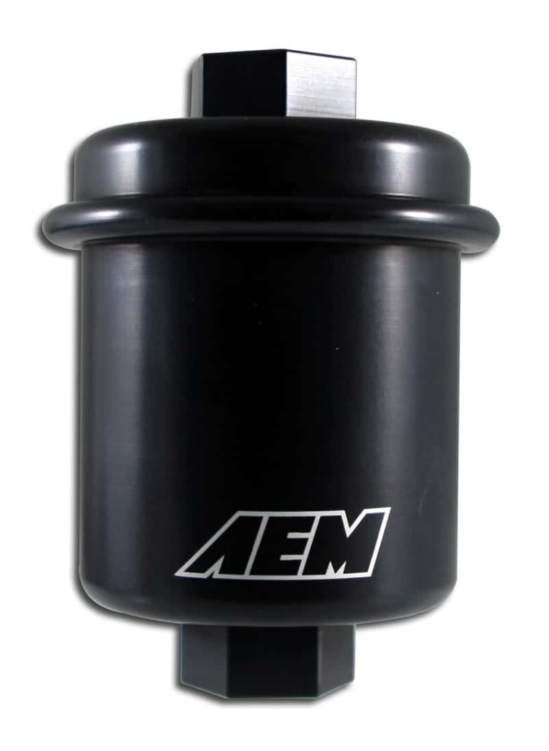 AEM — AEM 94-01 Acura Integra / 94-97 Honda Accord / 96-00 Civic / 97-01 Prelude Black Fuel Filter Kit
Hi Vol Fuel Filter
Fuel Rail - view 1