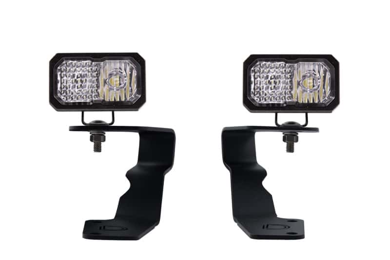 Diode Dynamics — Diode Dynamics 15-21 Subaru WRX/STi Pro Stage Series 2in LED Ditch Light Kit - White Combo - view 1