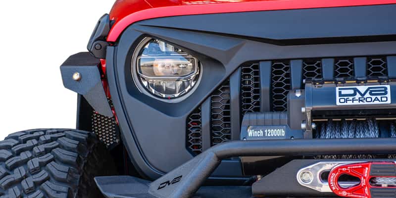 DV8 Offroad — DV8 Offroad 2018+ Jeep JL/ Gladiator Angry Grill - view 7