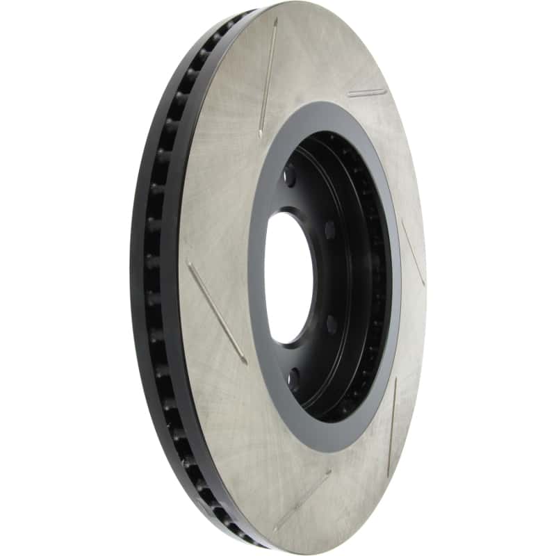 Stoptech — StopTech Power Slot 08-09 Infiniti QX4/QX56 / 07-09 Nissan Armada Left Front Slotted Rotor
Sport Slotted Rotor - view 1