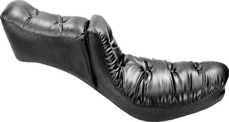 Mustang Motorcycle — Mustang 23-24 HD CVO Rd Glide(ST), 2024 Rd Glide and Str Glide Touring Solo Seat - Black/Gray Stitch - view 1