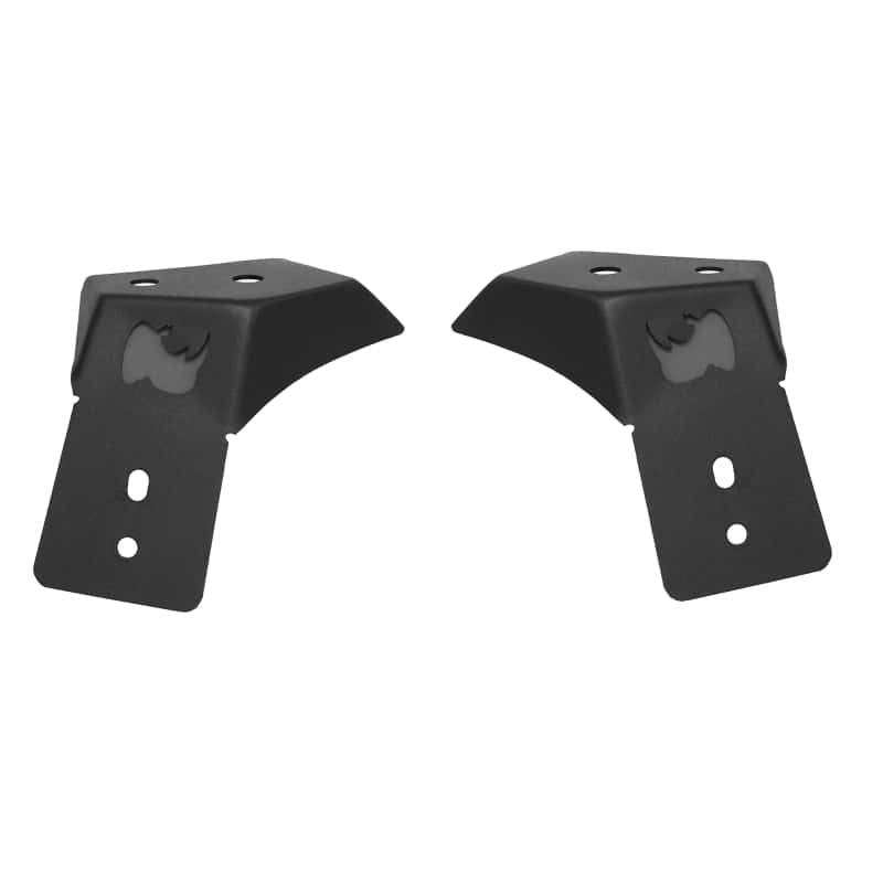 Go Rhino — Go Rhino 18-20 Jeep Wrangler JL/JLU/Gladiator JT Light Mount - 3in Cube
Hood Latch Pod - view 3