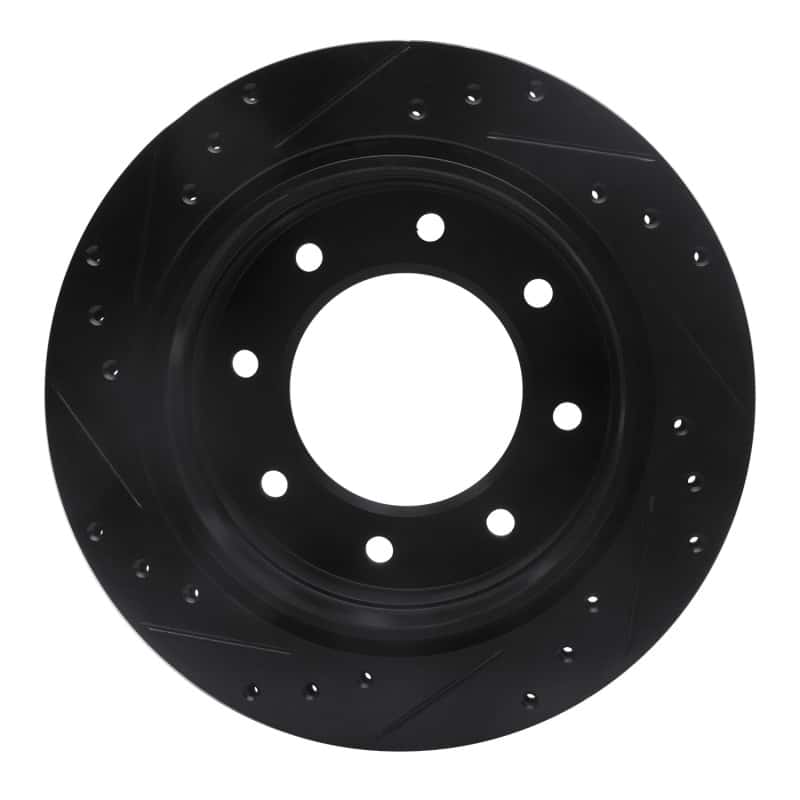 R1 Concepts — R1 00-11 Cadillac DTS Rear Right Drilled & Slotted Black Brake Rotor
R1 Brake Rotor Drill - view 5