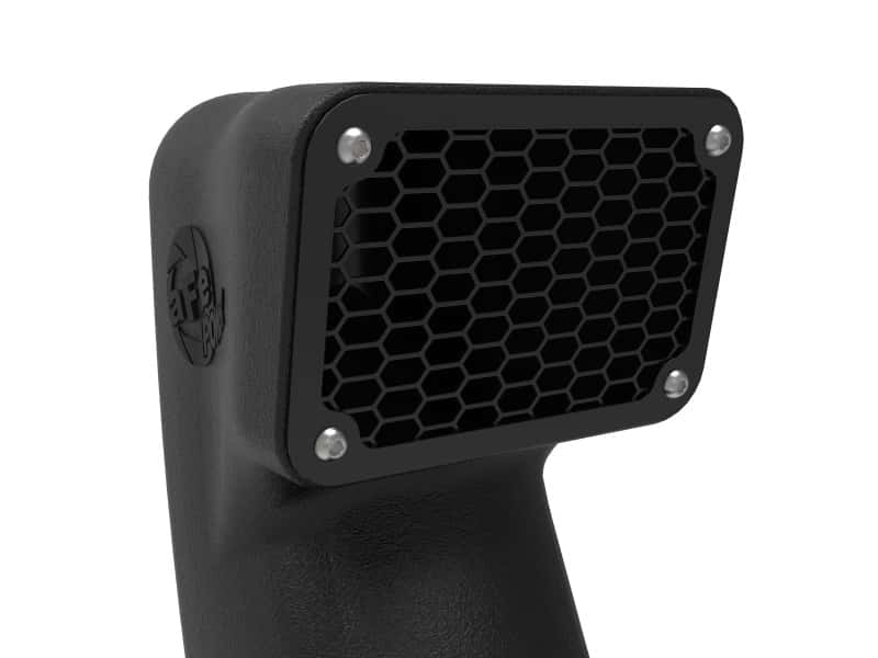 aFe — aFe 18-25 Jeep Wrangler / Gladiator L4/V6 Dynamic Air Scoop (D.A.S) Snorkel
Dynamic Air Scoop - view 7