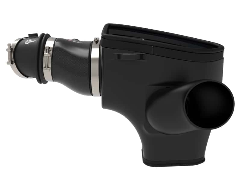 aFe — aFe Magnum Force Stage-2 Track Series Carbon Fiber AIS w/Pro Dry S Media-18 Dodge Challenger V8-6.2L
Track Series Intake - view 4
