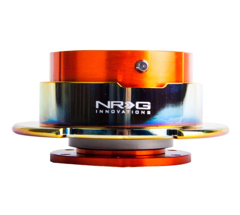 NRG — NRG Quick Release Gen 2.5 - Orange Body / Neochrome Ring - view 1