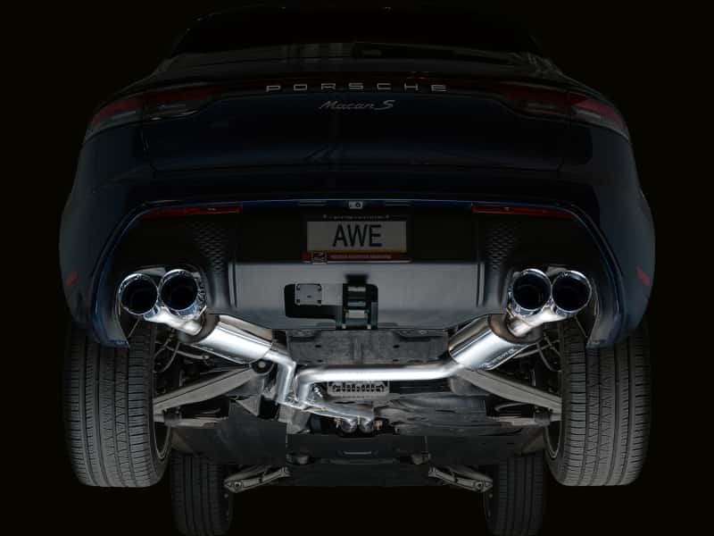 AWE Tuning — AWE Tuning 2022+ Porsche Macan 2.9TT Touring Edition Catback Exhaust w/ Chrome Silver Tips
Touring Catback - view 9