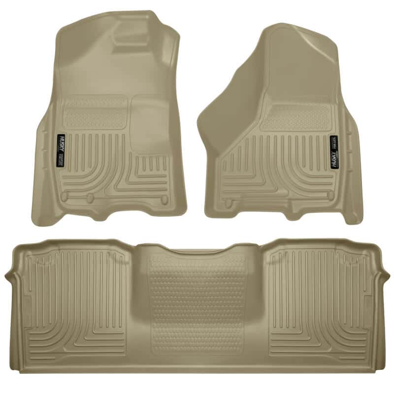 Husky Liners — Husky Liners 10-12 Dodge Ram 2500/3500 Mega Cab WeatherBeater Combo Tan Floor Liners
Floor Liners - view 1