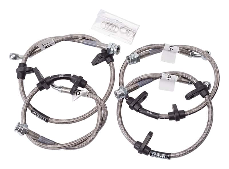 Russell — Russell Performance 88-91 Honda Civic EX/ Si / CRX Si Brake Line Kit
Brake Hose Kit - view 1