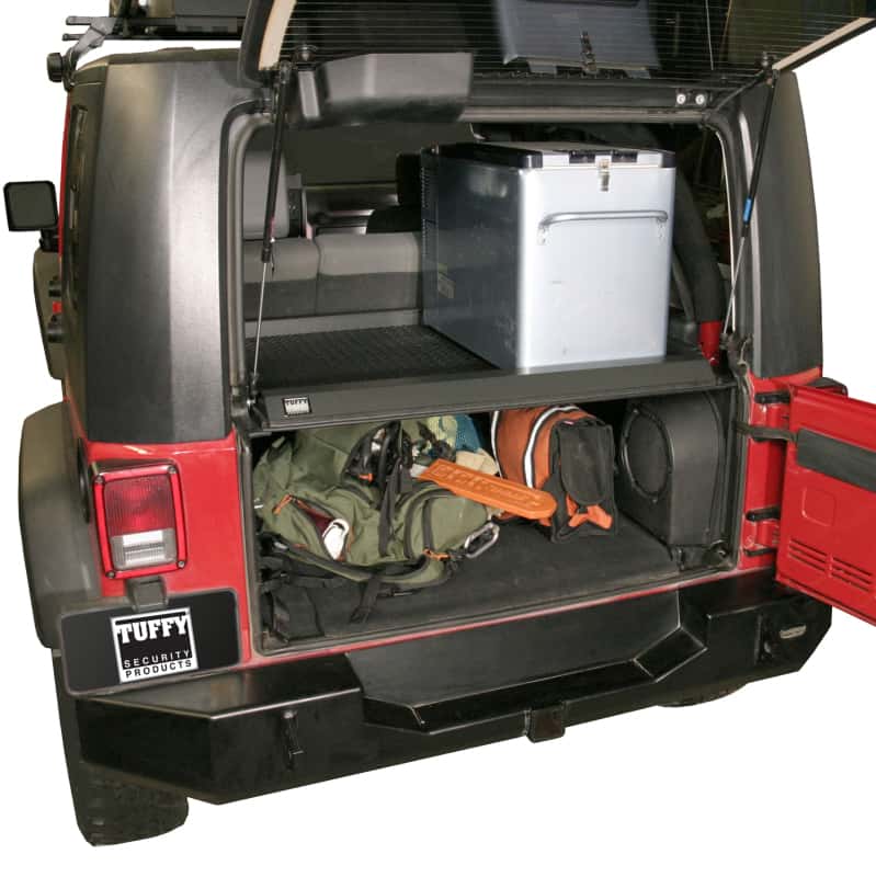 Tuffy Products — Tuffy Jk Security Deck Enclosure 01 Blk
Cargo Enclosure - view 2