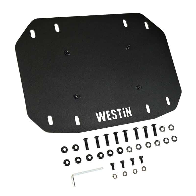 Westin — Westin 18-25 Wrangler JL Spare Tire Delete Plate - Tex. Blk
Rear Delete Plate - view 8