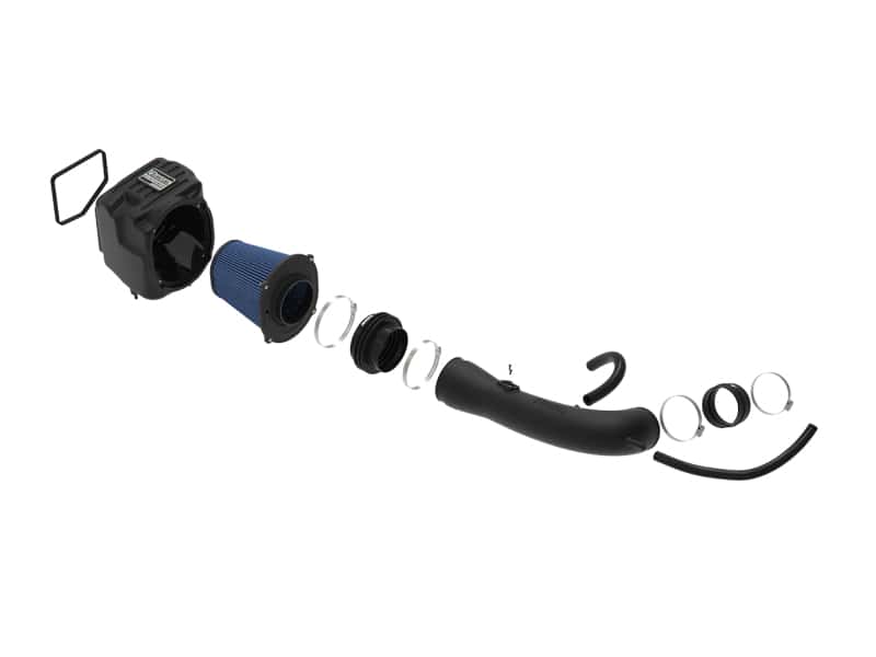 aFe — aFe Pro 5R Air Intake System 14-19 GM Silverado/Sierra V8-5.3/6.2L
QUANTUM Intake - view 2