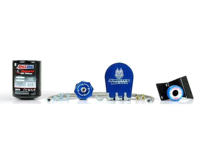 Sinister Diesel — Sinister Diesel 13-20 Ram 2500/3500 6.7L Cummins Bypass Oil Filter System
Oil Filtration Kit - view 2