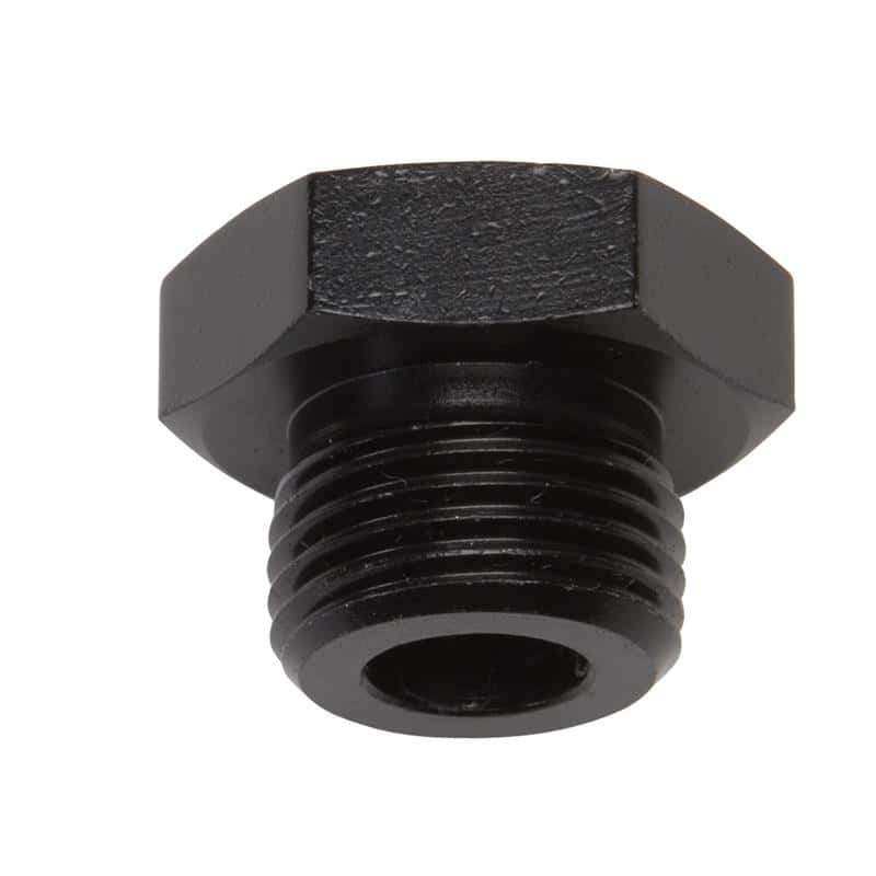 Russell — Russell Performance -8 AN Straight Thread Plug (Black)
Adapter Fitting - view 3