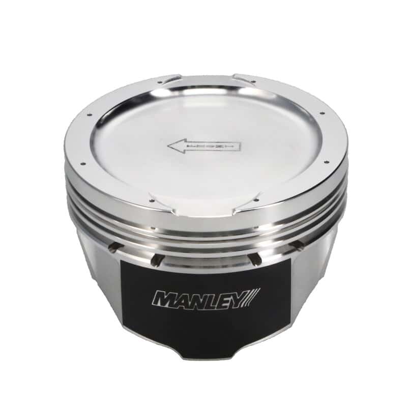 Manley Performance — Manley Ford 4.6L 3.582in Bore 3.750in Stroke -14cc Dome Platinum Series Piston Set
Piston Set - view 5