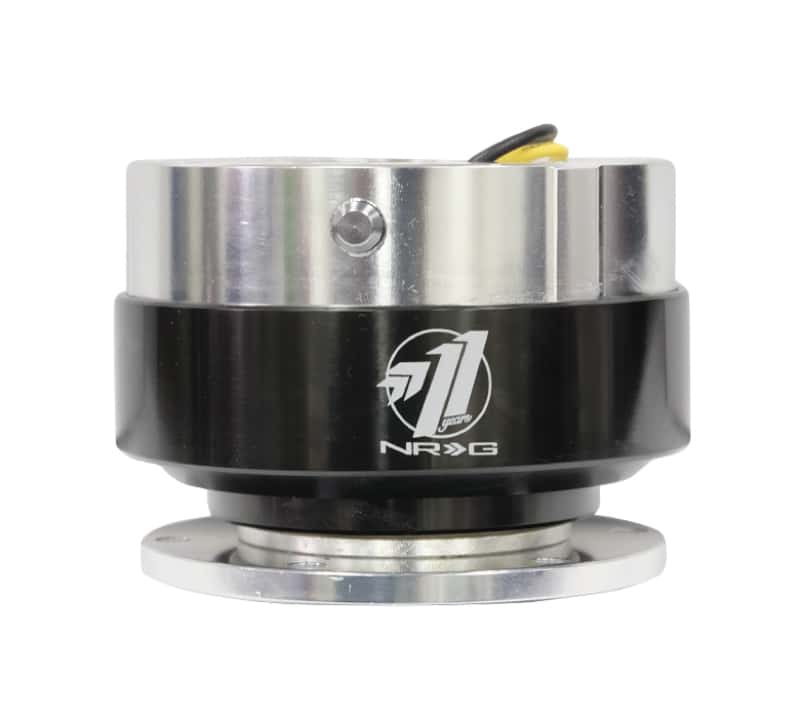 NRG — NRG Quick Release Gen 1.5 - Silver Body / Black Chrome Ring - view 2