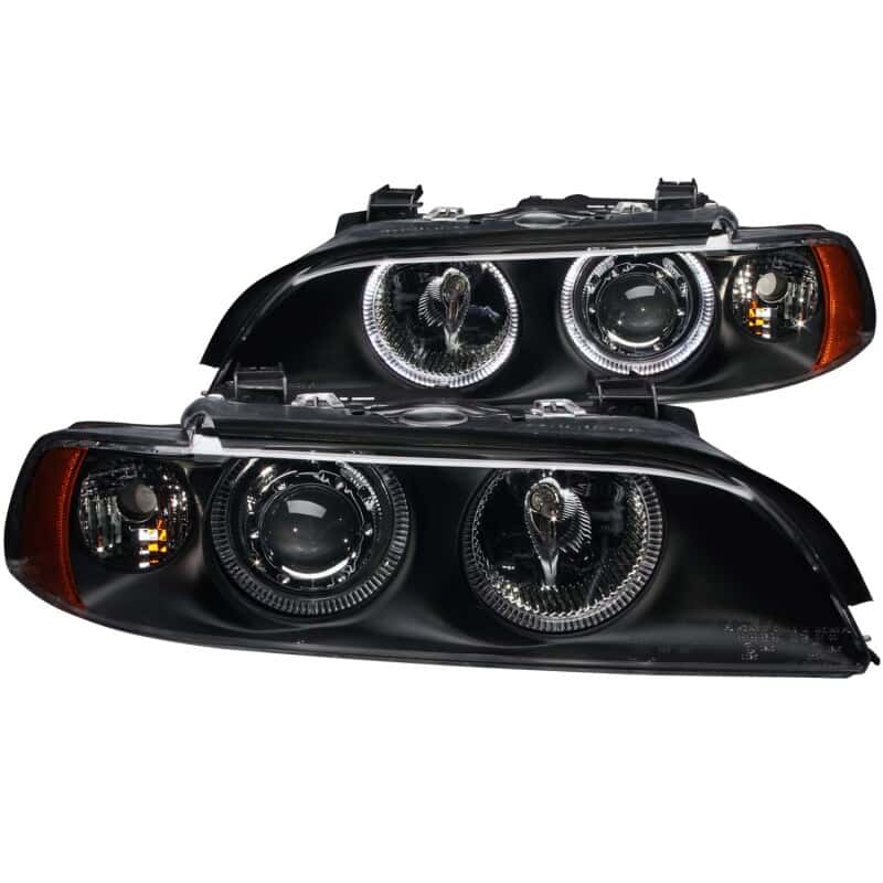 ANZO — ANZO 1997-2001 BMW 5 Series Projector Headlights w/ Halo Black
Head Light Set
HdLtSet - view 2