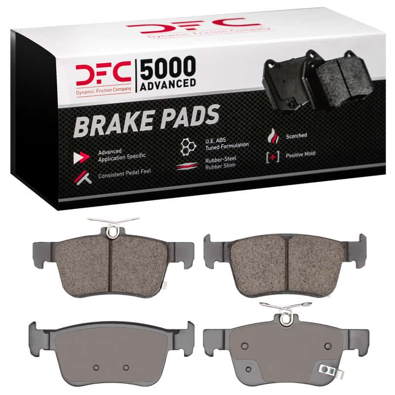 DFC — DFC 17-25 Acura Integra Rear 5000 Advanced Low Metallic Brake Pads
DFC Brake Pad Set - view 1