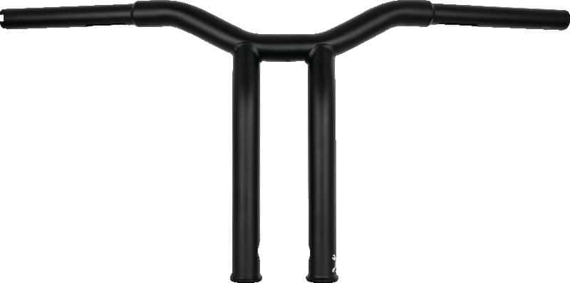 Burly Brand — Burly Brand Dominator Raked Bar 12in - Matte Black - view 1