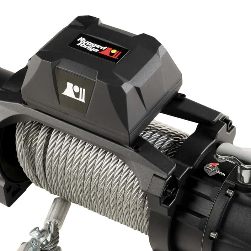Rugged Ridge — Rugged Ridge Trekker C10 Winch 10000lb Cable Wired
OFFROAD_RECOVERY
Winch - view 4
