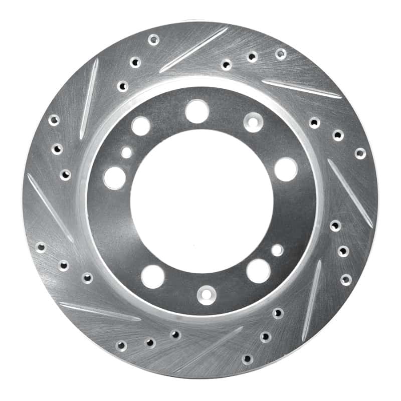 R1 Concepts — R1 87-89 Porsche 944 Except Turbo Rear Left Drilled & Slotted Silver Brake Rotor
R1 Brake Rotor Drill - view 1