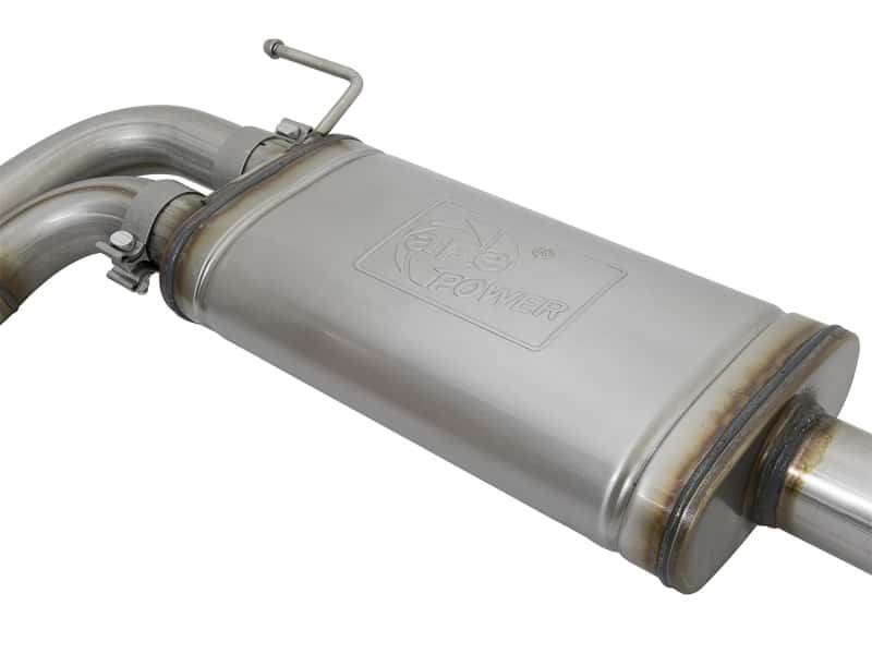aFe — aFe Rebel Exhausts Cat-Back SS w/Polished Tip 16 Toyota Tacoma V6-3.5L
Cat-Back Exhaust - view 3