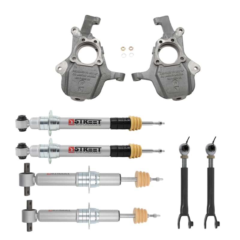 Belltech — Belltech 2021+ Chevrolet Suburban 2WD/4WD Front & Rear Complete Kit w/ Street Performance Struts
LOWERING KIT - view 1