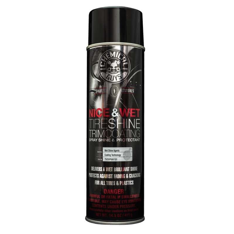 Chemical Guys — Chemical Guys Nice & Wet Tire Shine Protective Coating for Rubber/Plastic (Aerosol) - view 2