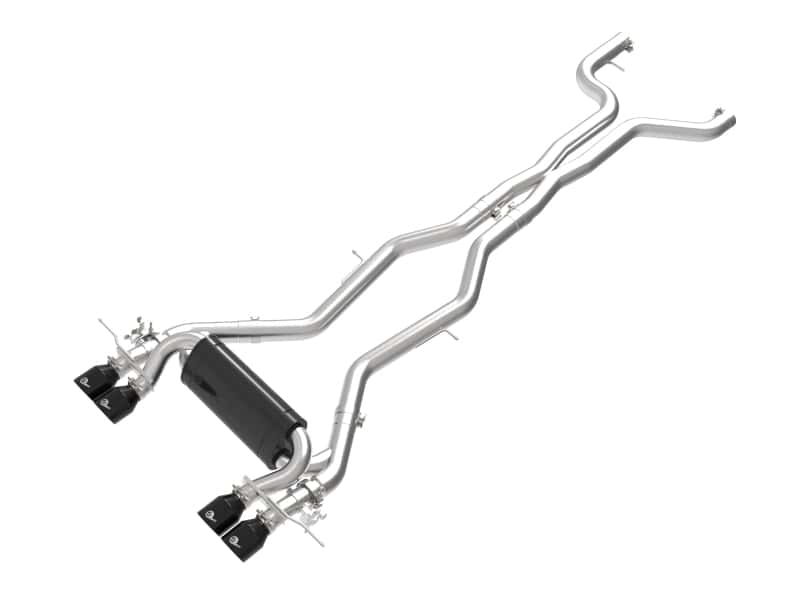aFe — aFe 23-25 BMW M2 L6-3.0L (G87) MACH Force-Xp Cat-Back Exhaust w/ Black Tip
Cat-Back Exhaust - view 1