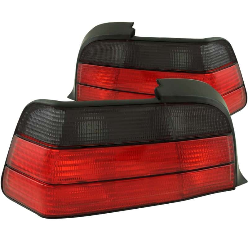 ANZO — ANZO 1992-1998 BMW 3 Series E36 Coupe/Convertible Taillights Red/Smoke
TailLightSet - view 1