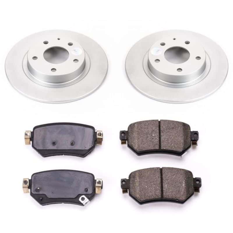 PowerStop — Power Stop 16-18 Mazda 6 Rear Z17 Evolution Geomet Coated Brake Kit - view 1