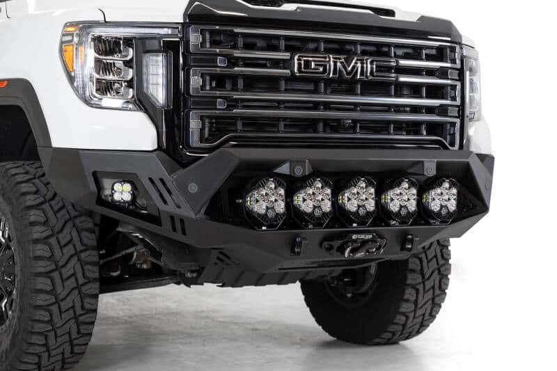 Addictive Desert Designs — Addictive Desert Designs 2020 GMC Sierra 2500 Bomber HD Front Bumper
Bumper- Front
Bumpers - view 3