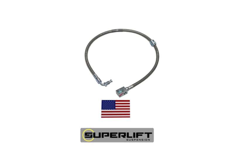 Superlift — Superlift 78-79 Ford F-150/Bronco w/ 4-9in Lift Kit (Single) Bullet Proof Brake Hose
Brake Line Adapter - view 1