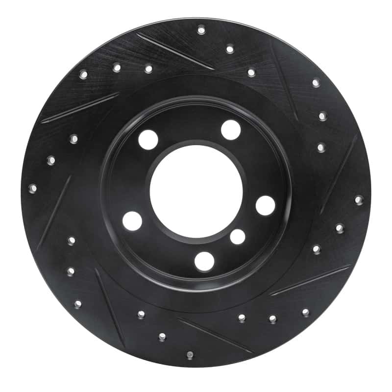 R1 Concepts — R1 11-16 Mini Cooper Paceman Rear Left Drilled & Slotted Black Brake Rotor
R1 Brake Rotor Drill - view 5