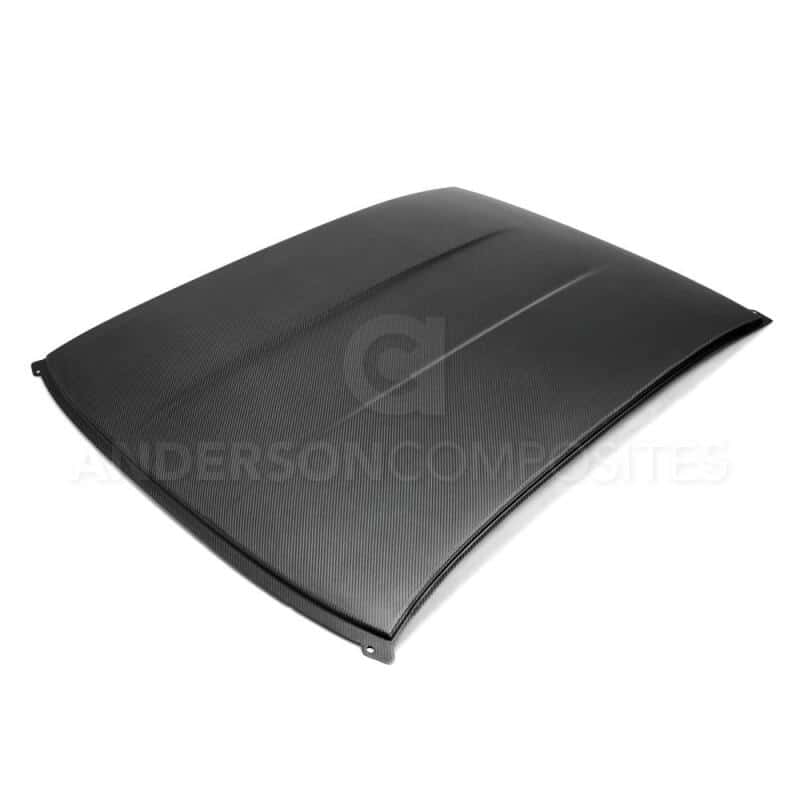 Anderson Composites — Anderson Composites 10-15 Chevrolet Camaro Dry Carbon Roof Replacement (Full Replacement) - view 2