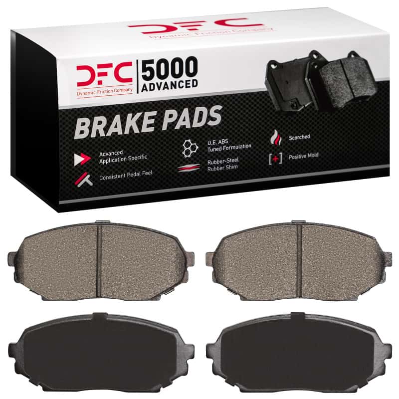 DFC — DFC 90-93 Asuna SUNFIRE Front 5000 Advanced Semi Metallic Brake Pads
DFC Brake Pad Set - view 1