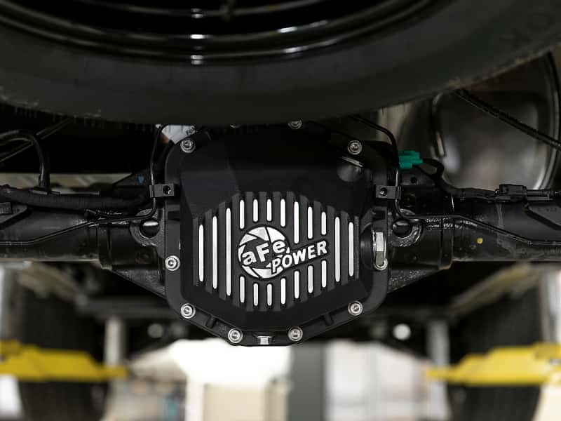 aFe — aFe Power Cover Diff Rear Machined 2019 Ford Ranger (Dana M220)
Differential Cover - view 6