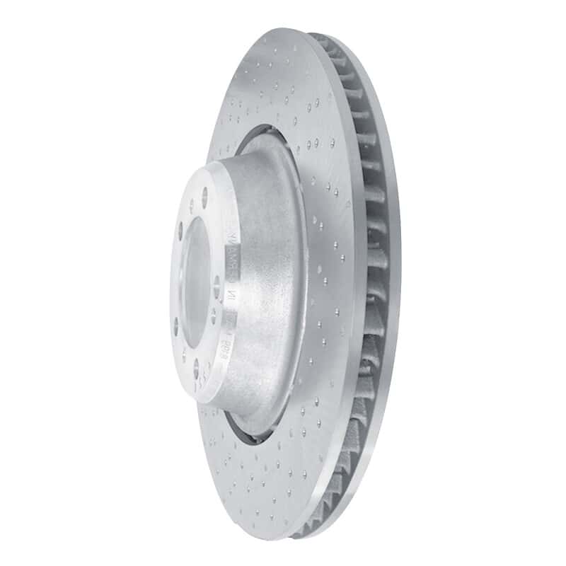 DFC — DFC 15-17 Porsche 911 Left Rear Drilled Hi-Carbon Alloy Geomet Coated Rotor
DFC Brake Rotor - view 2