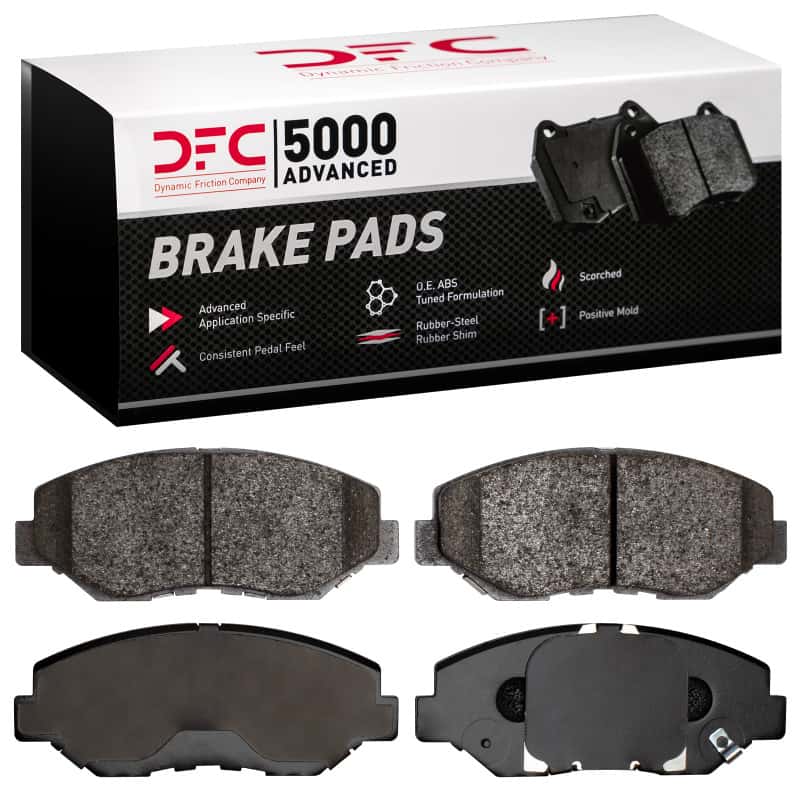 DFC — DFC 13-14 Honda Fit (USA/Canada) Front 5000 Advanced Ceramic Brake Pads
DFC Brake Pad Set - view 1