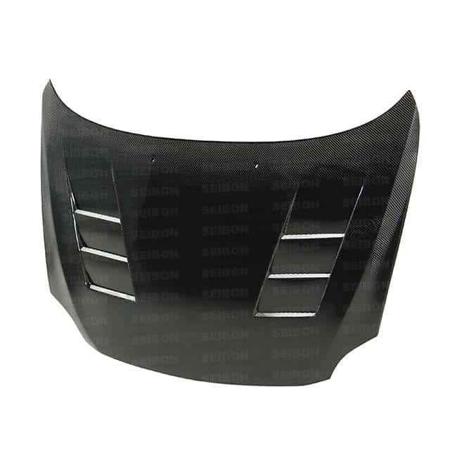 Seibon — Seibon 05-10 Scion tC (ANT10L) TS-Style Carbon Fiber Hood - view 5