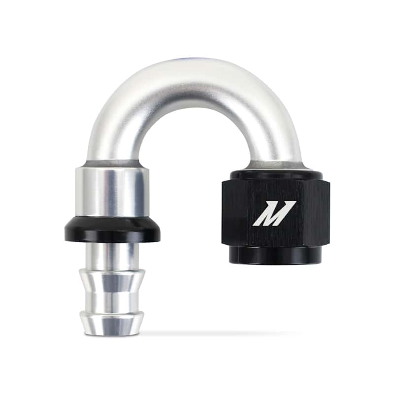 Mishimoto — Mishimoto 180 Degree Push Lock Fitting - 8AN
Hose Fitting - view 1
