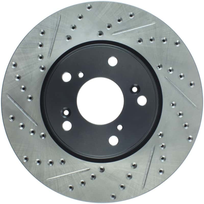 Stoptech — StopTech Slotted & Drilled Sport Brake Rotor Front Right 13 Honda Accord Sport
Slot/Drill Rotor - view 4
