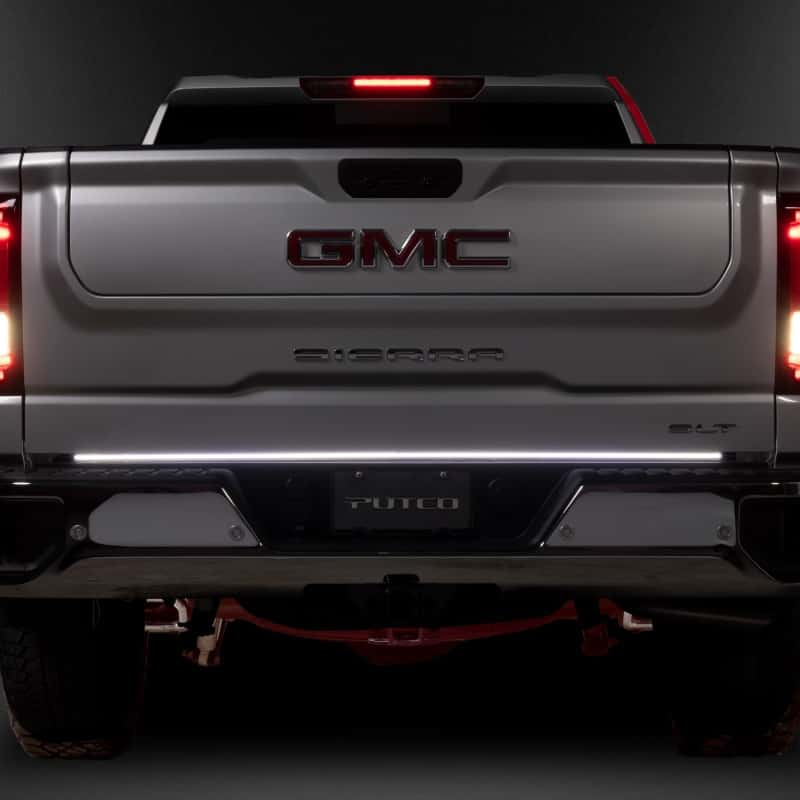 Putco — Putco 19-22 GMC Sierra 1500/2500/3500 60in Light Blade Direct Fit Kit Red / Amber / White
Tailgate Light Bar - view 21