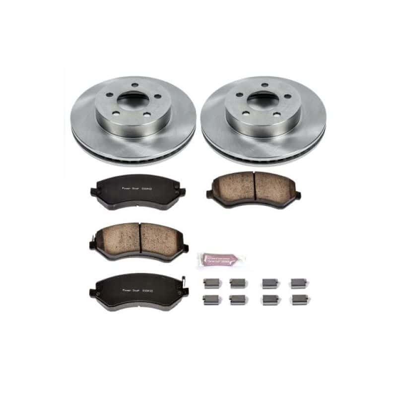 PowerStop — Power Stop 02-07 Jeep Liberty Front Autospecialty Brake Kit - view 1