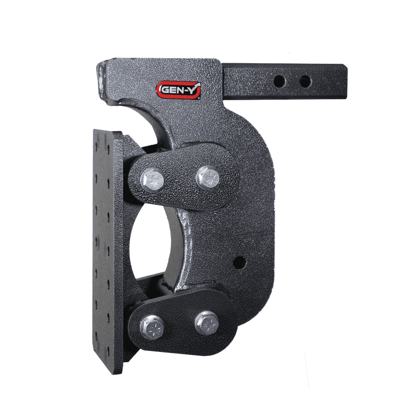 GEN-Y Hitch — Gen-Y The Boss Torsion-Flex Pintle Plate 2in Shank 12.5in Drop 16K Hitch w/GH-0100 Stabilizer Kit
Pintle Plate - view 2