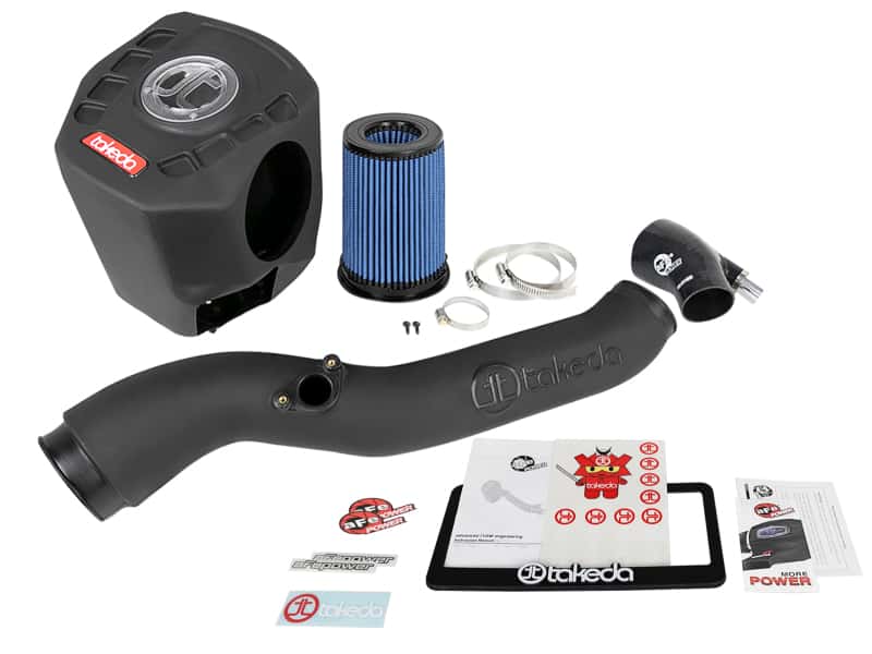 aFe — aFe Takeda Momentum GT Pro 5R Cold Air Intake System 16-17 Lexus IS 200t
Takeda Intake System - view 6