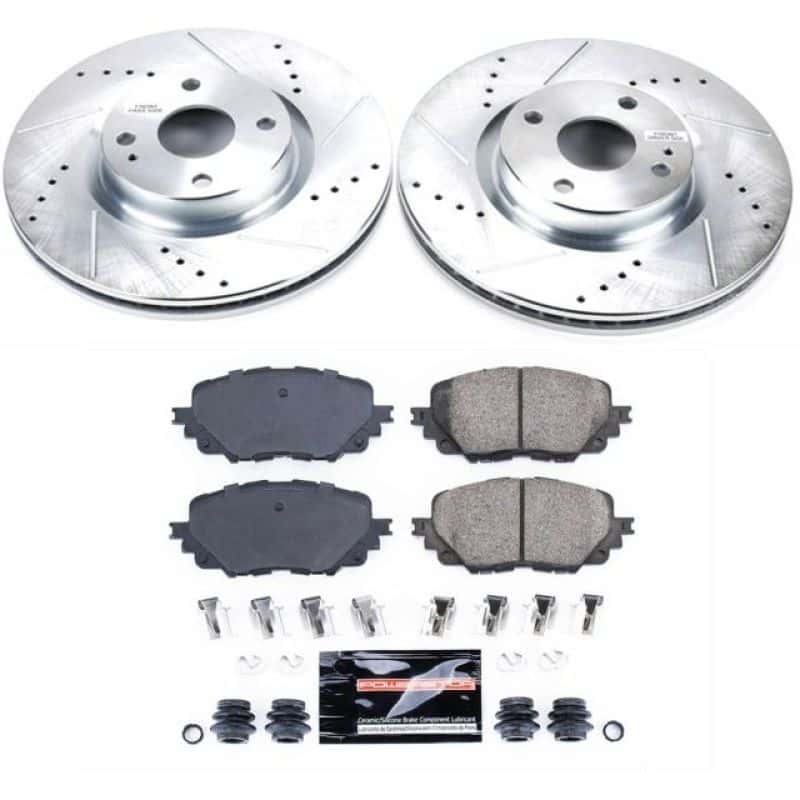 PowerStop — Power Stop 17-19 Fiat 124 Spider Front Z23 Evolution Sport Brake Kit - view 1