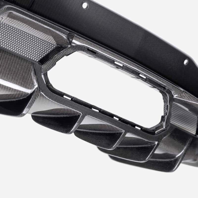 Anderson Composites — Anderson Composites 23-24 C8 Corvette Z06 Type-AZ Carbon Fiber Rear Diffuser - view 4