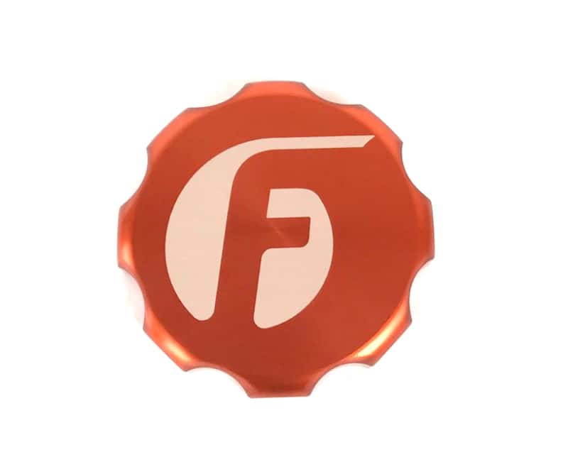 Fleece Performance — Fleece Performance 03-20016 Cummins Billet Oil Cap Cover - Red
Oil Filler Cap - view 2
